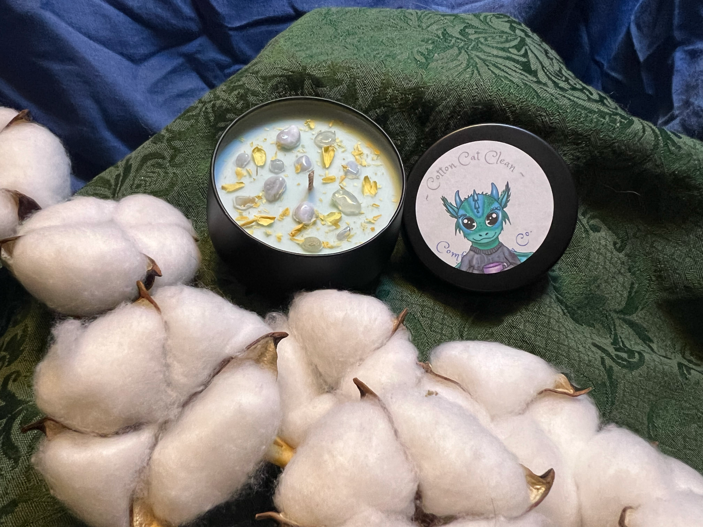 Cotton Cat Clean Candle