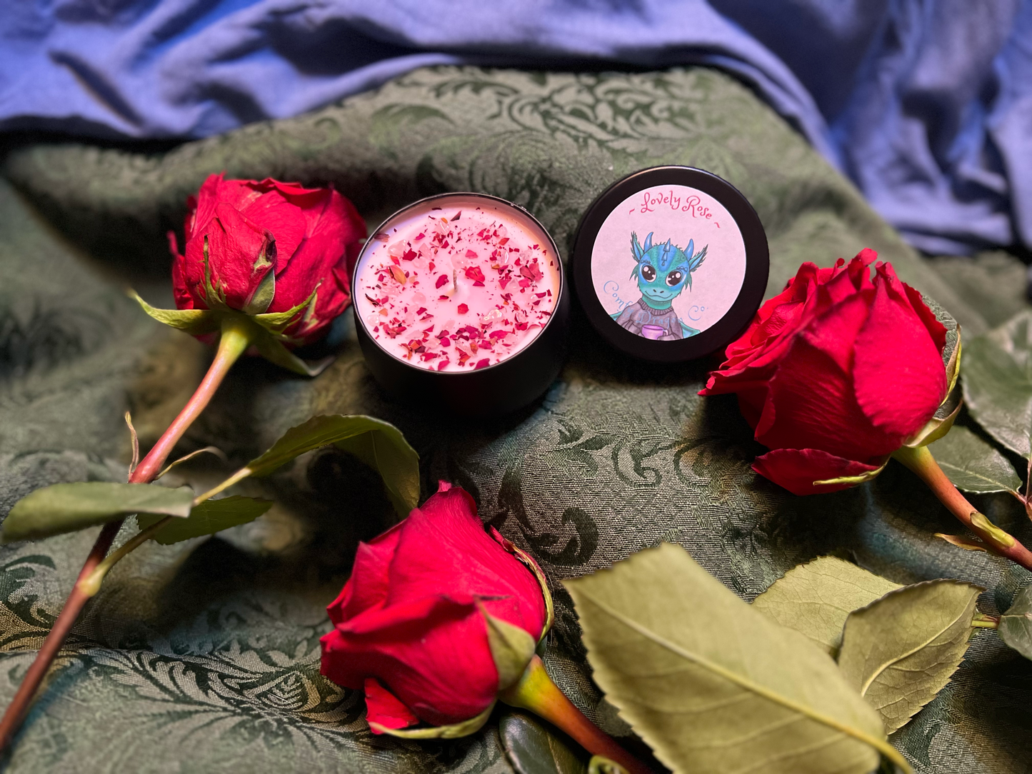 Lovely Rose Candle